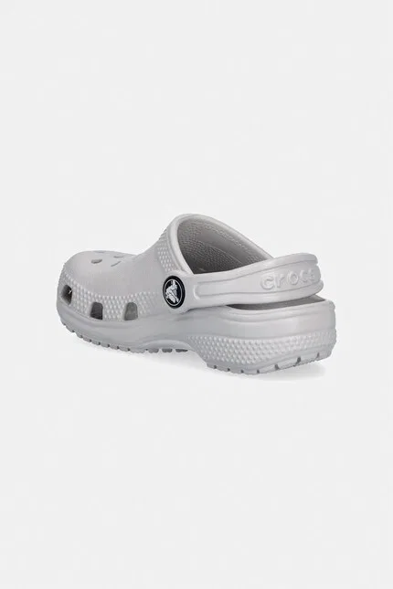 Шлепанцы детские Classic Crocs, серый — фото 3