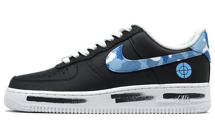 

Кроссовки для скейтбординга Air Force 1 женские низкие, черные/белые/синие Nike, Черный, Кроссовки для скейтбординга Air Force 1 женские низкие, черные/белые/синие Nike