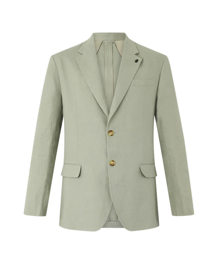 

Элегантный льняной пиджак для мужчин Liu Jo, зеленый