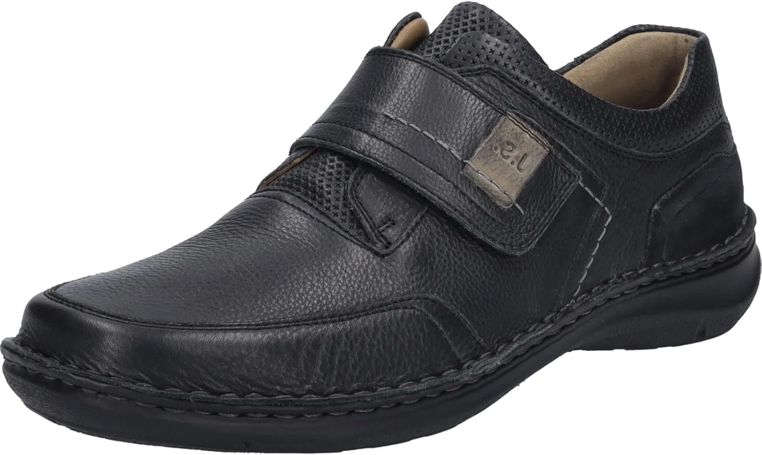 Мужские туфли Josef Seibel New Anvers.83, ширина K (очень широкая), сменная стелька, Black