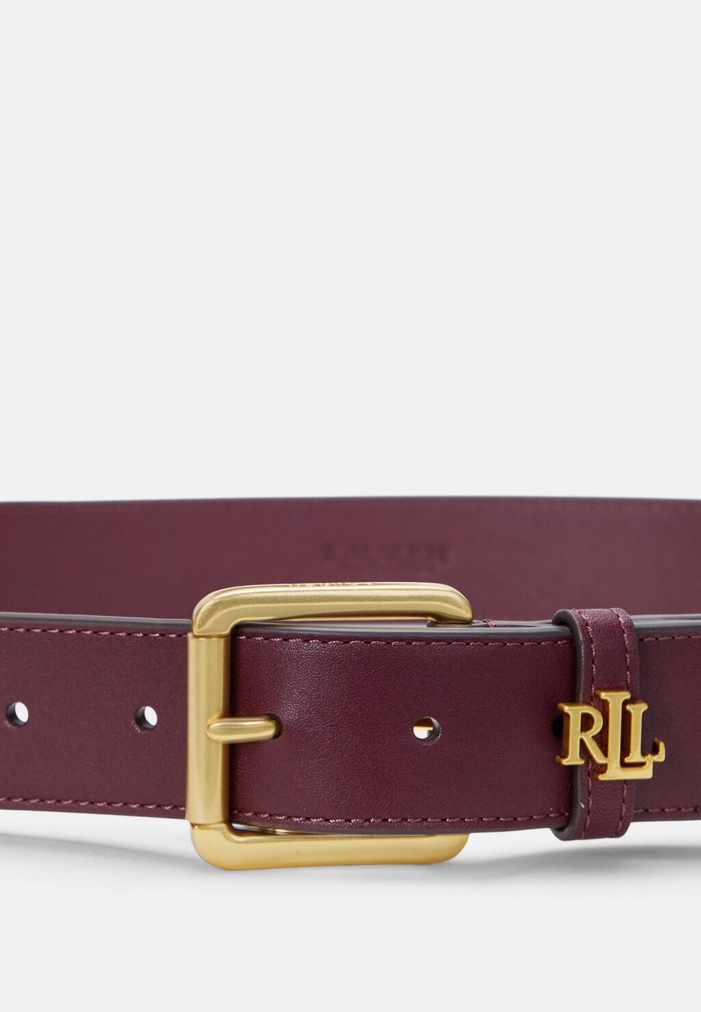 

Пояс LOGO KEEPER LEATHER BELT Lauren Ralph Lauren, Бордо