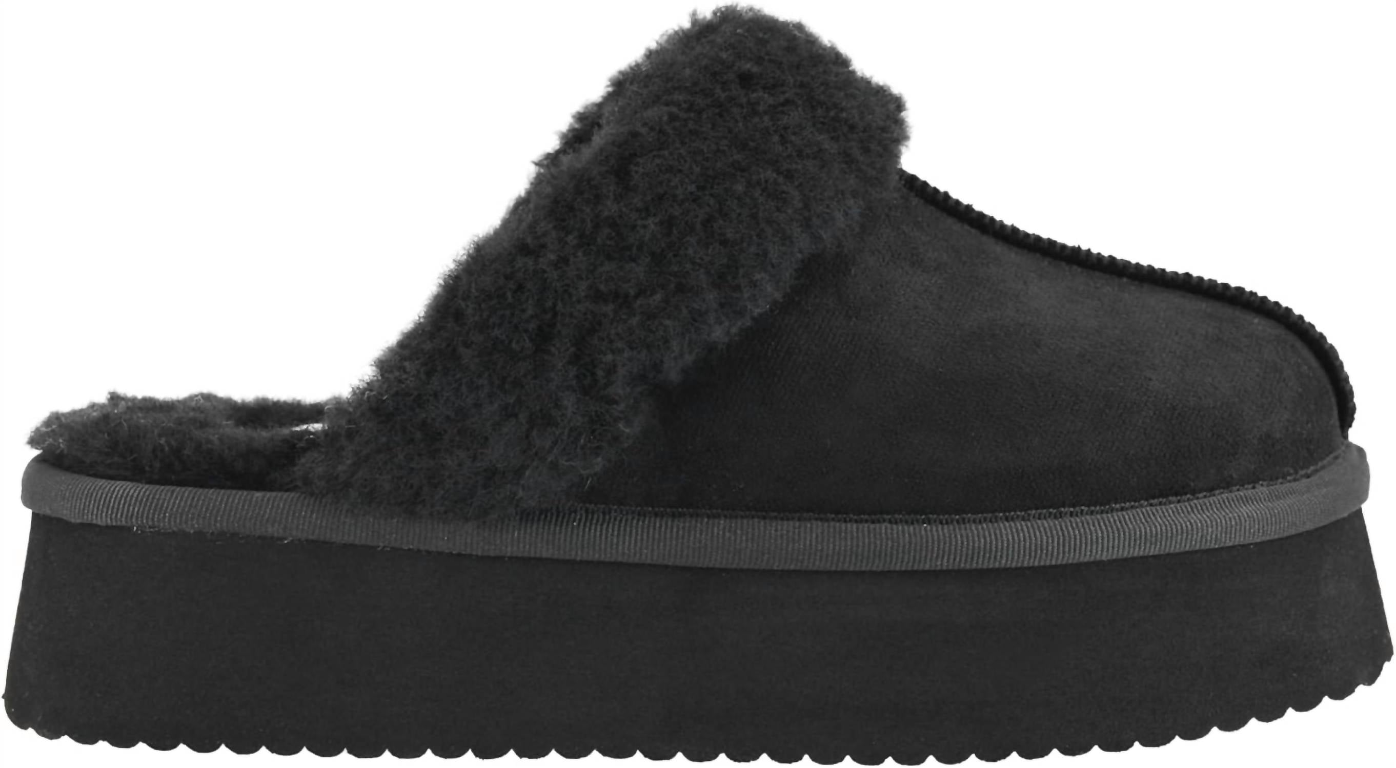 Женские тапочки Cuddle Up из черной искусственной замши Corkys Footwear