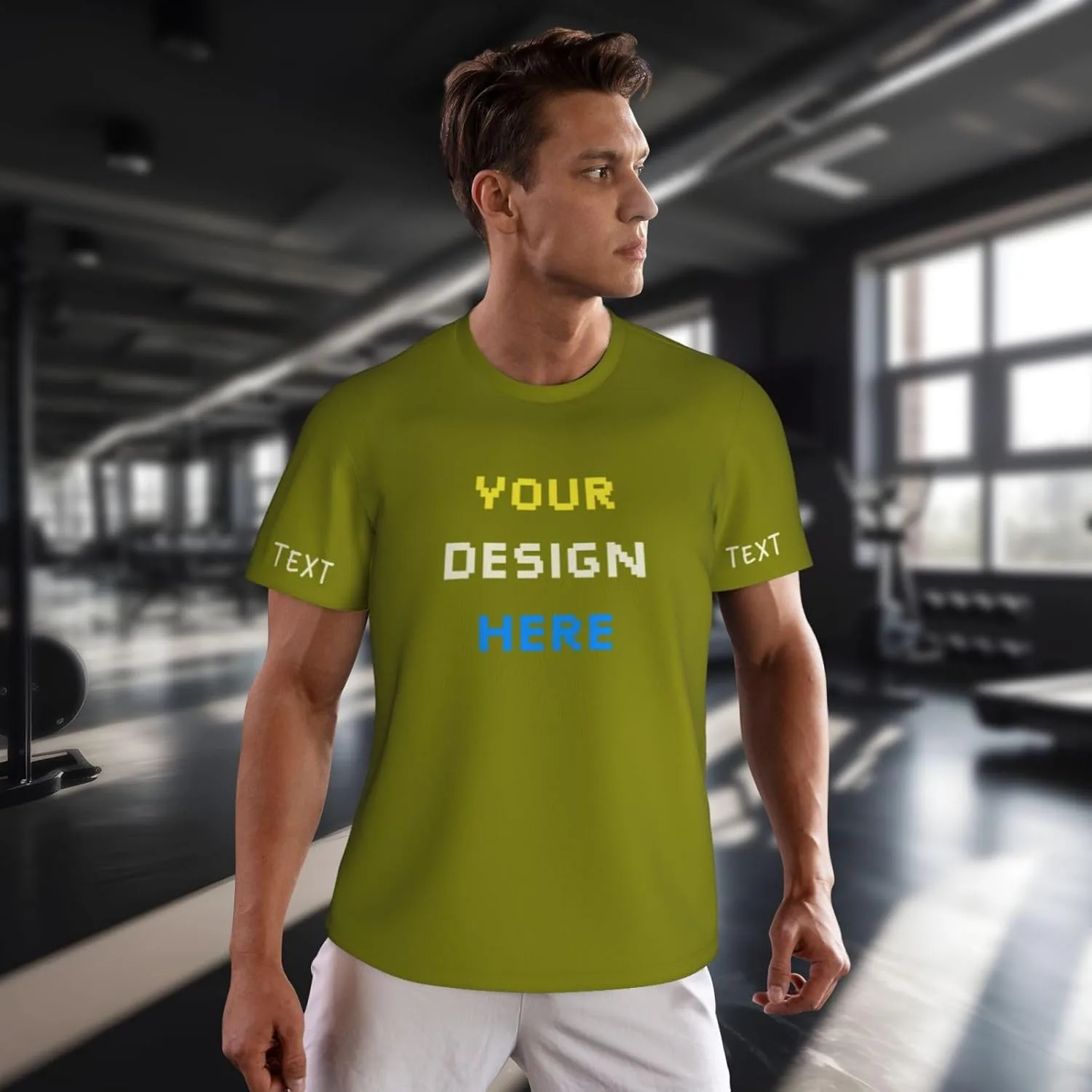 Футболка Custom с логотипом спереди и сзади — фото 3