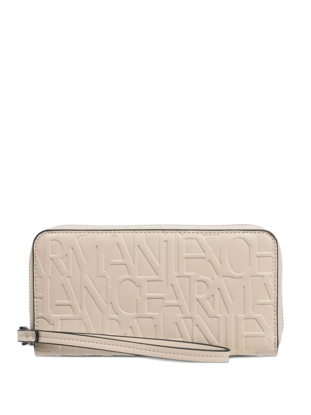 

Кошелек с застежкой-молнией и логотипом Armani Exchange, нейтральный