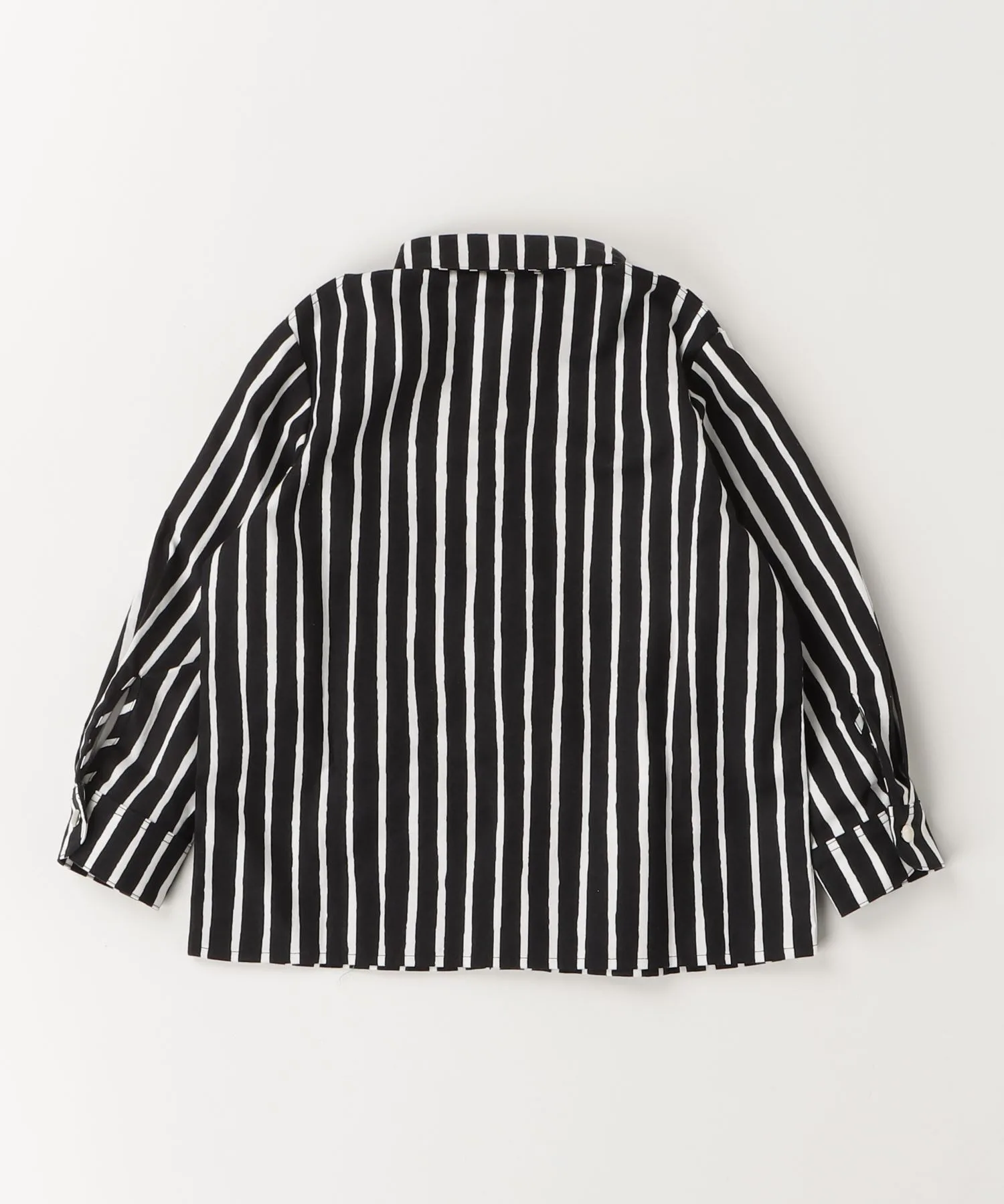 Детская рубашка Marimekko Vinkke Piccolo в полоску чёрная — фото 2