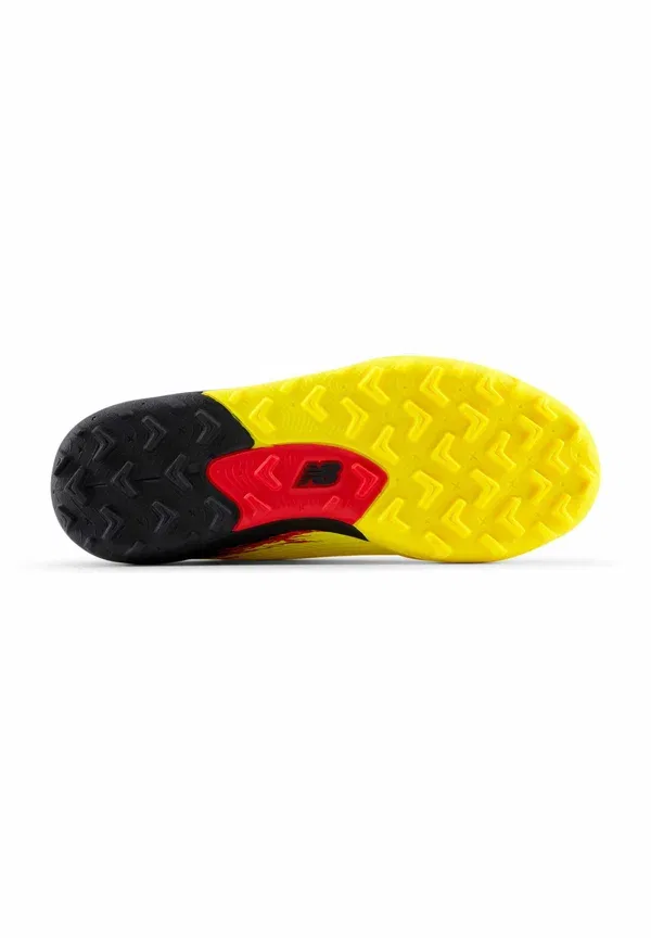 Кроссовки Furon team jnr tf v8 New Balance, ярко-желтый черный — фото 4