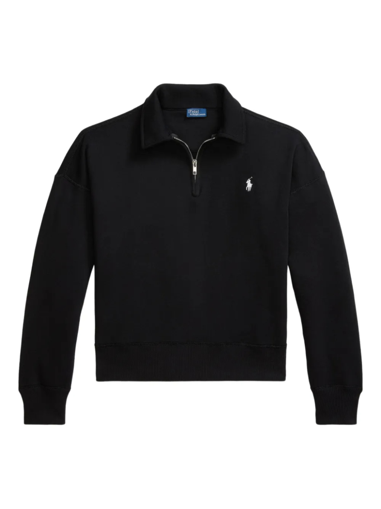 

Толстовка с застежкой-молнией спереди Polo Ralph Lauren, черный