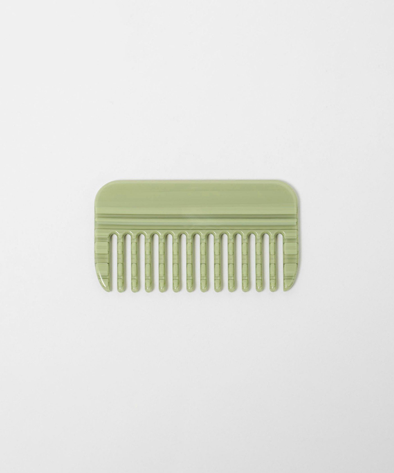 Дорожная расческа для волос United Arrows Green Label Relaxing, LIME — фото 3