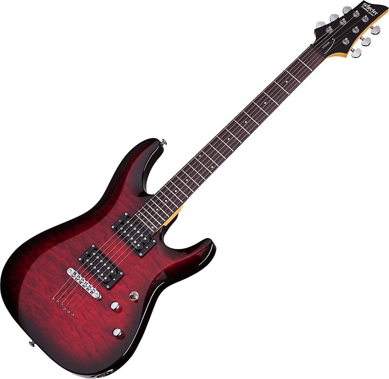 

Электрогитара Schecter C-6 Plus Electric Guitar See-Thru Cherry Burst