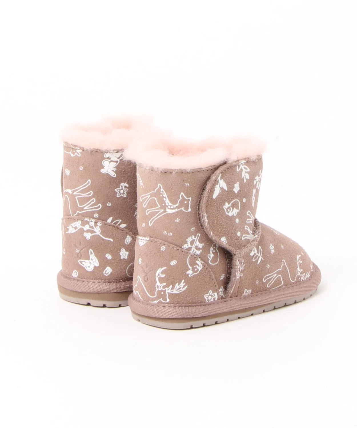 Ботинки детские Woodland Toddle из мериноса, EMU Australia, цвет мокко — фото 2