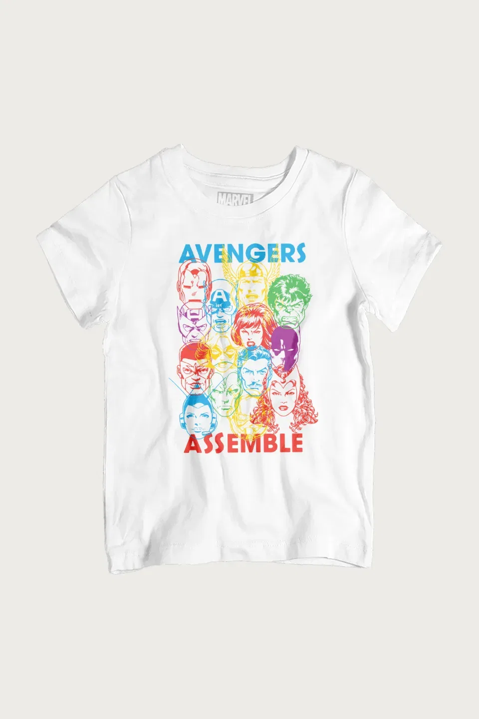 Футболка Marvel с принтом Avengers, белый — фото 2