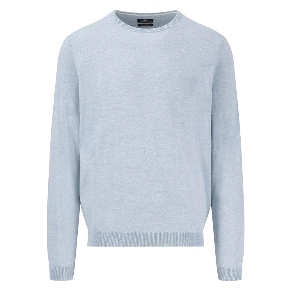 

Свитер Fynch Hatton Cotton Linen, серый