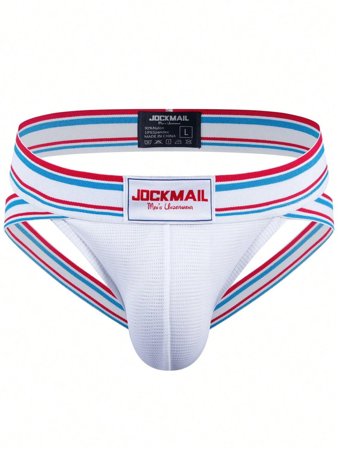 

Нижнее белье мужское Jockmail из дышащей сетки, белый