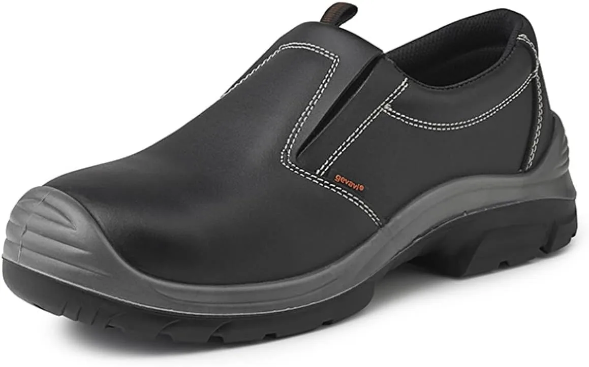 Мужские классические низкие кроссовки Gevavi Safety GS 35 GEVGS35, черный