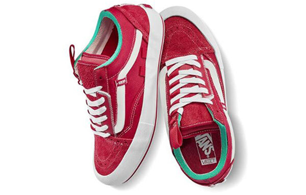 Кроссовки Vans Old Skool Cap LX 'Regrind', красный — фото 3