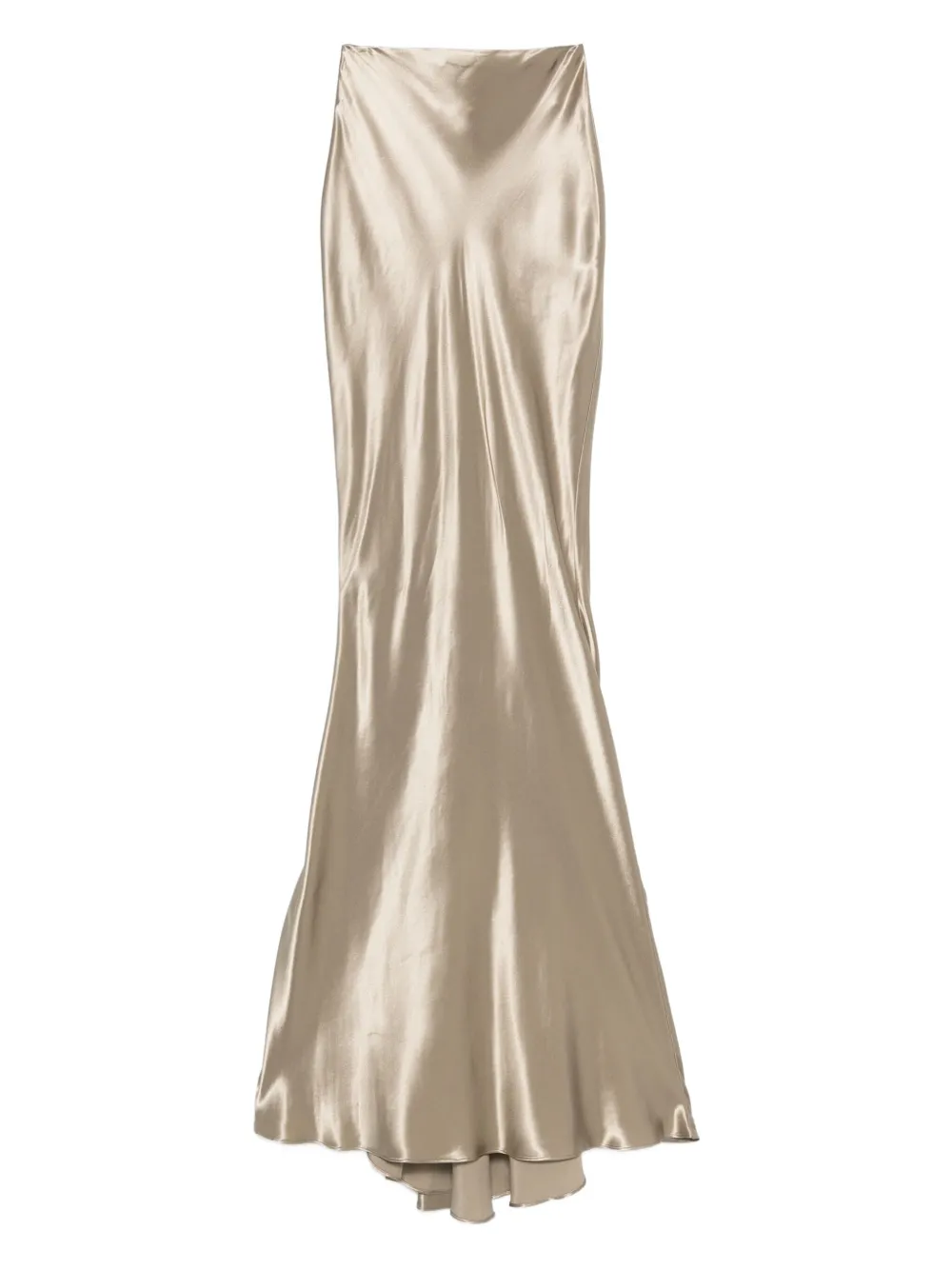 

Атласная юбка макси Nemesia The Andamane, золотистый