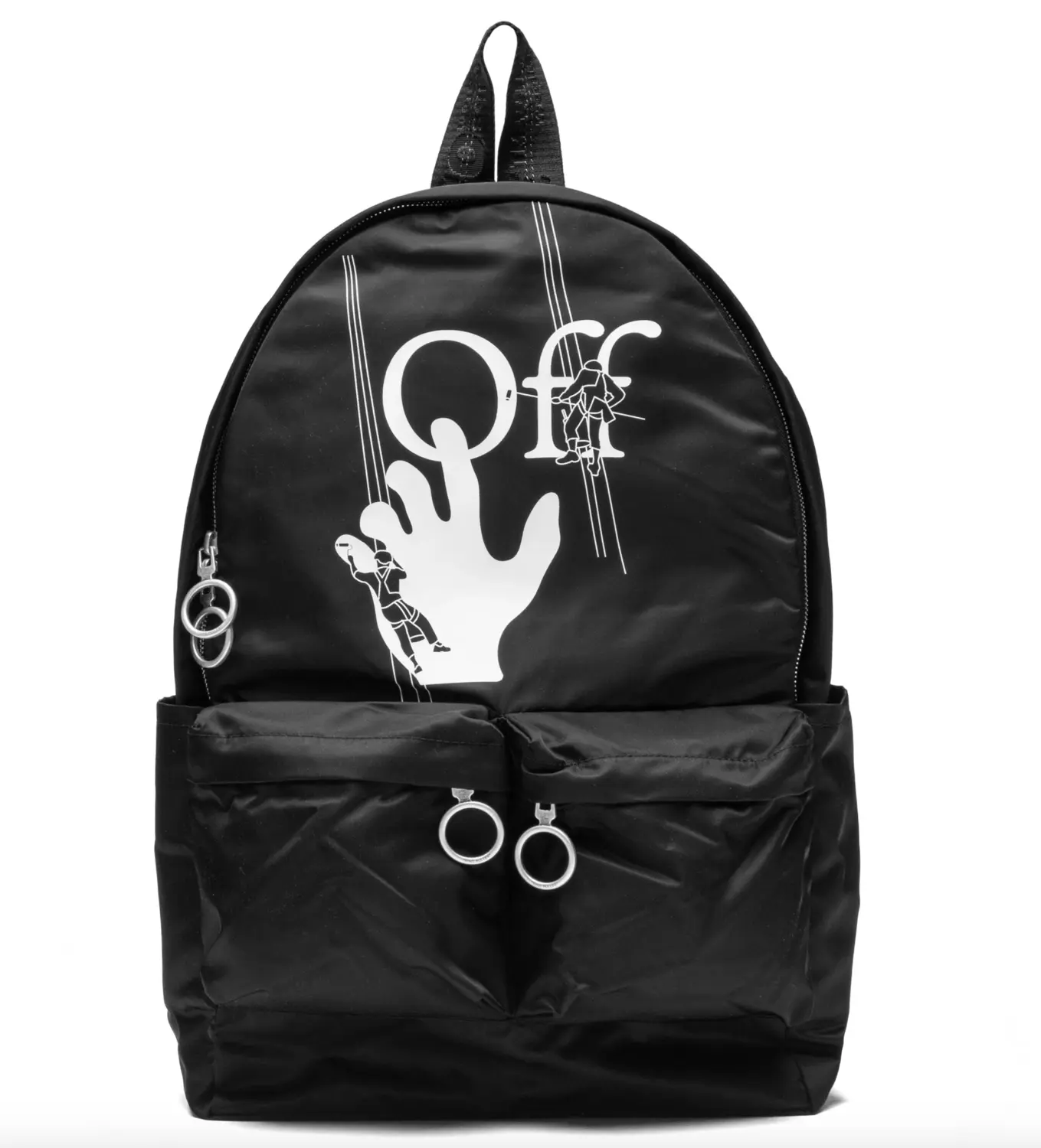 

Черный мужской рюкзак из полиэстера Off-White