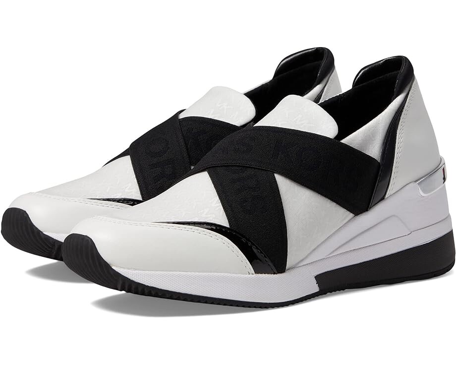 

Кроссовки Michael Kors Geena Slip-On Trainer, цвет Optic White