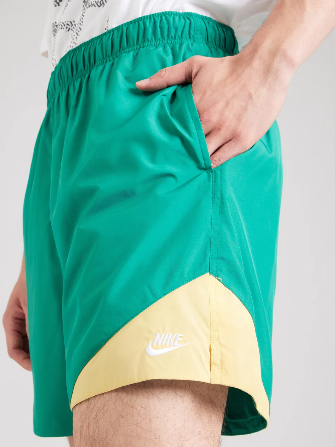 Свободные брюки 'WR' Nike Sportswear, Green — фото 2
