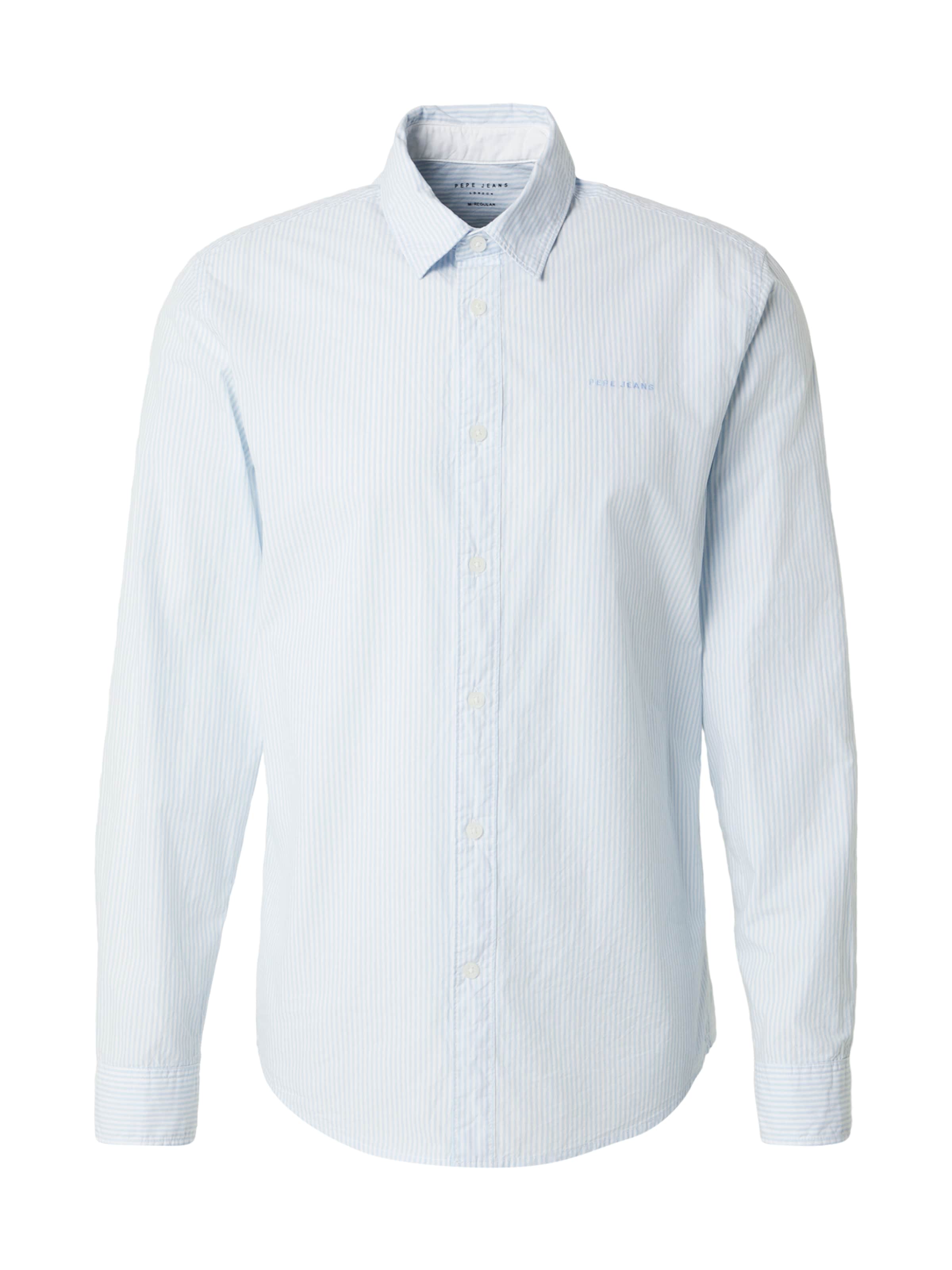 

Pepe Jeans Рубашка на пуговицах светлого голубого цвета Regular fit