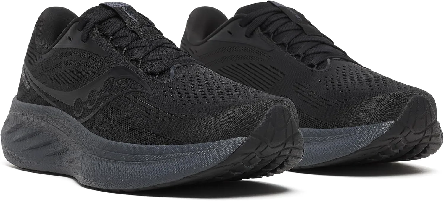 Мужские кроссовки для бега Saucony Ride 18, черный — фото 4