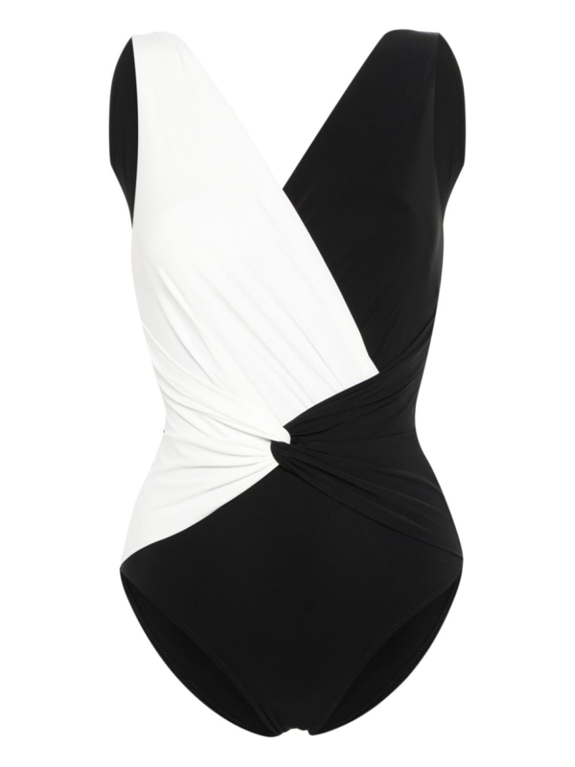 

CHIARA BONI La Petite Robe двухцветный купальник, черный
