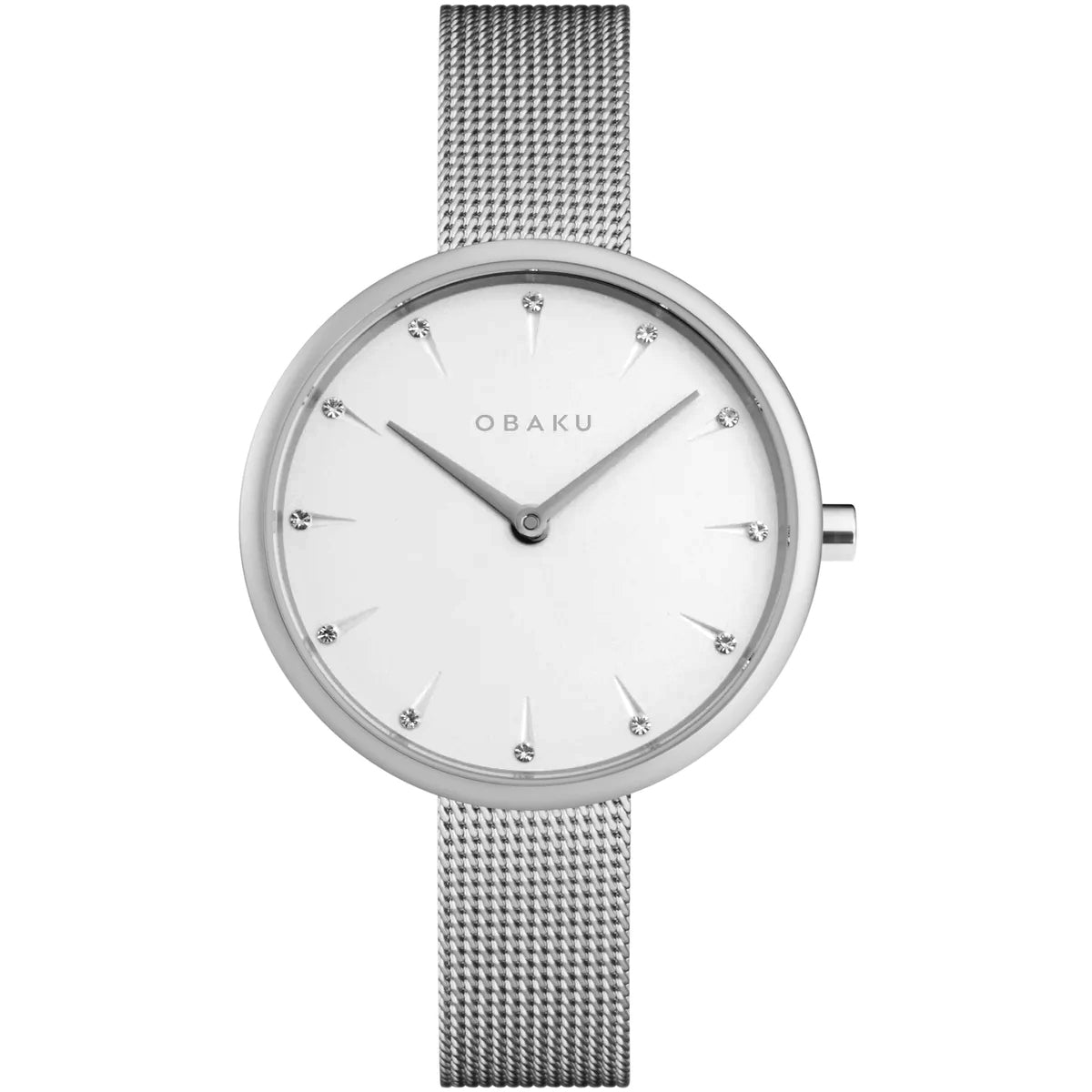 

Женские часы Obaku Notat с белым циферблатом