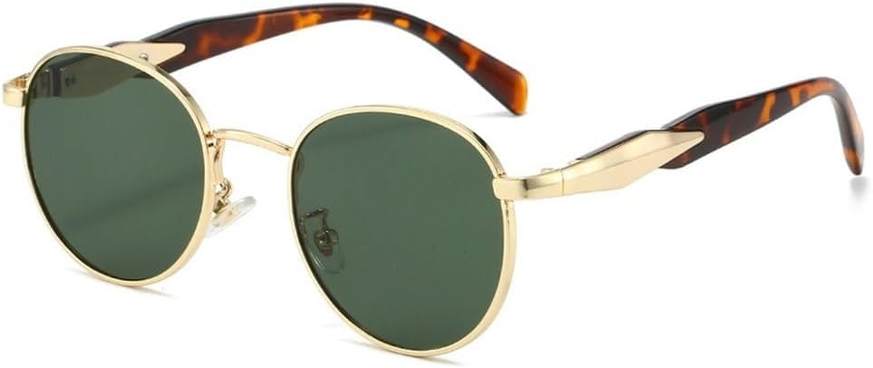 

Популярные модные овальные солнцезащитные очки для женщин, прозрачные градиентные линзы, защита от УФ-излучения UV400, трендовые солнцезащитные очки для мужчин SKFGNX, Golden Dark Green