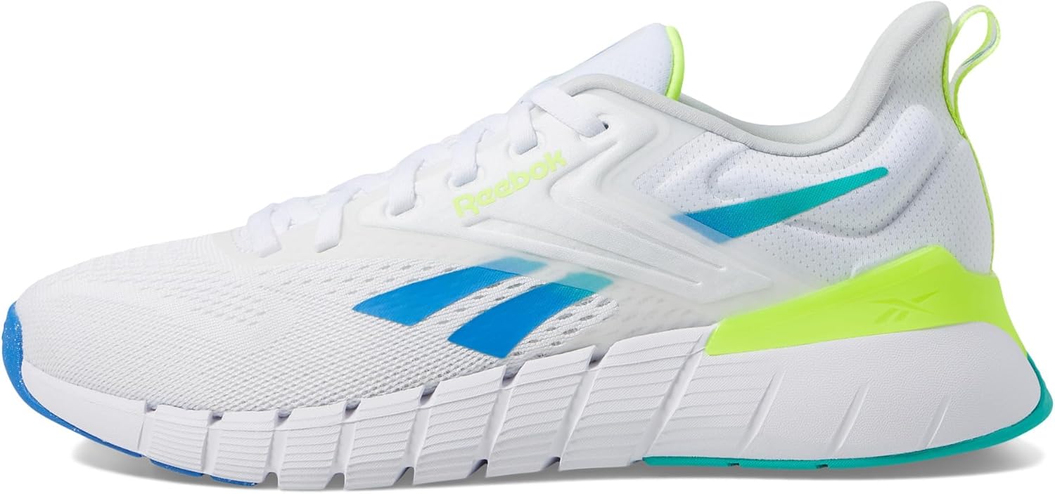 Мужские кроссовки Reebok Nano для тренировок, белый/синий/зеленый — фото 4