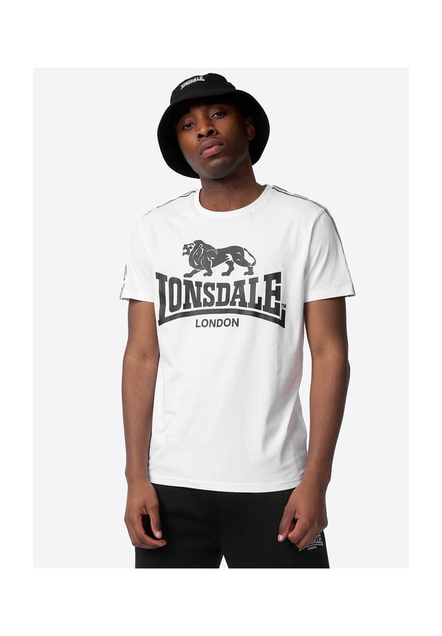 

Футболка обычный крой шевиок Lonsdale, белый