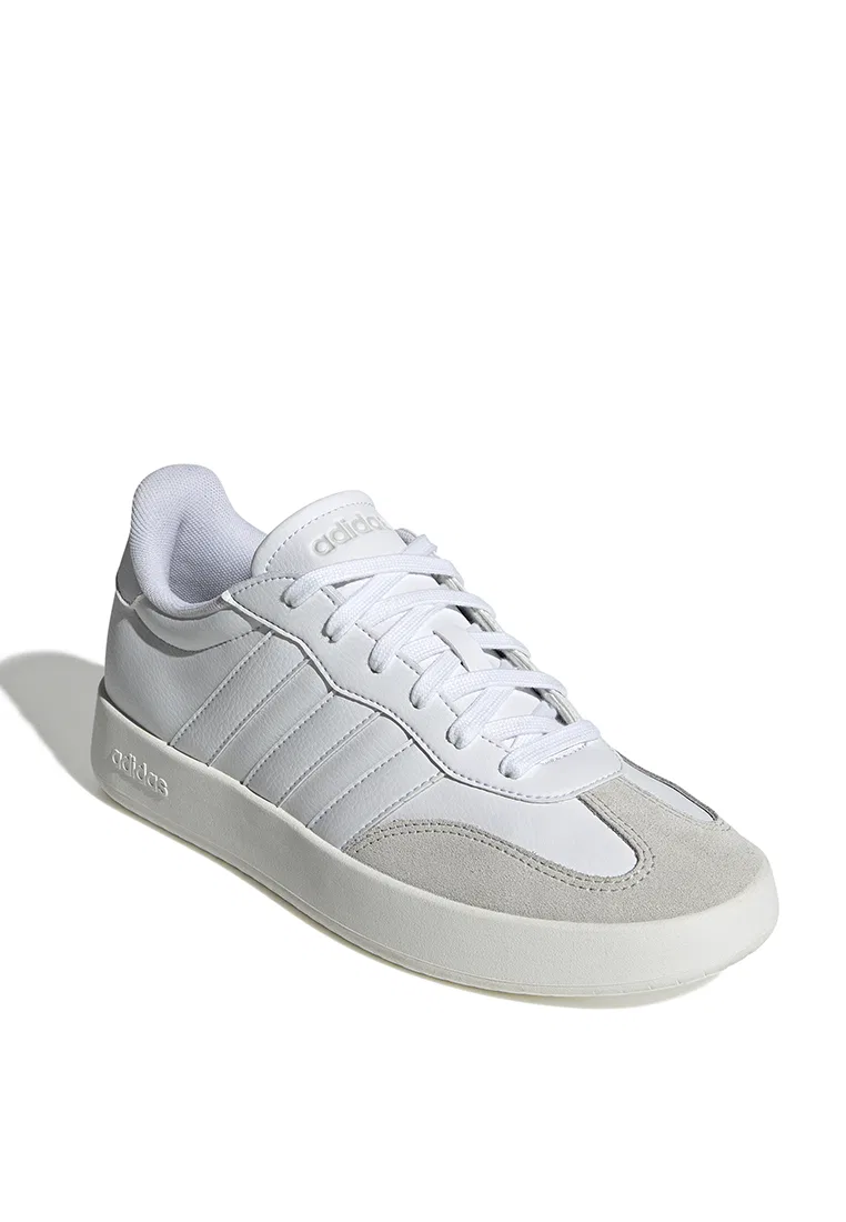 Кроссовки мужские, Barreda Adidas, белый/серый — фото 2