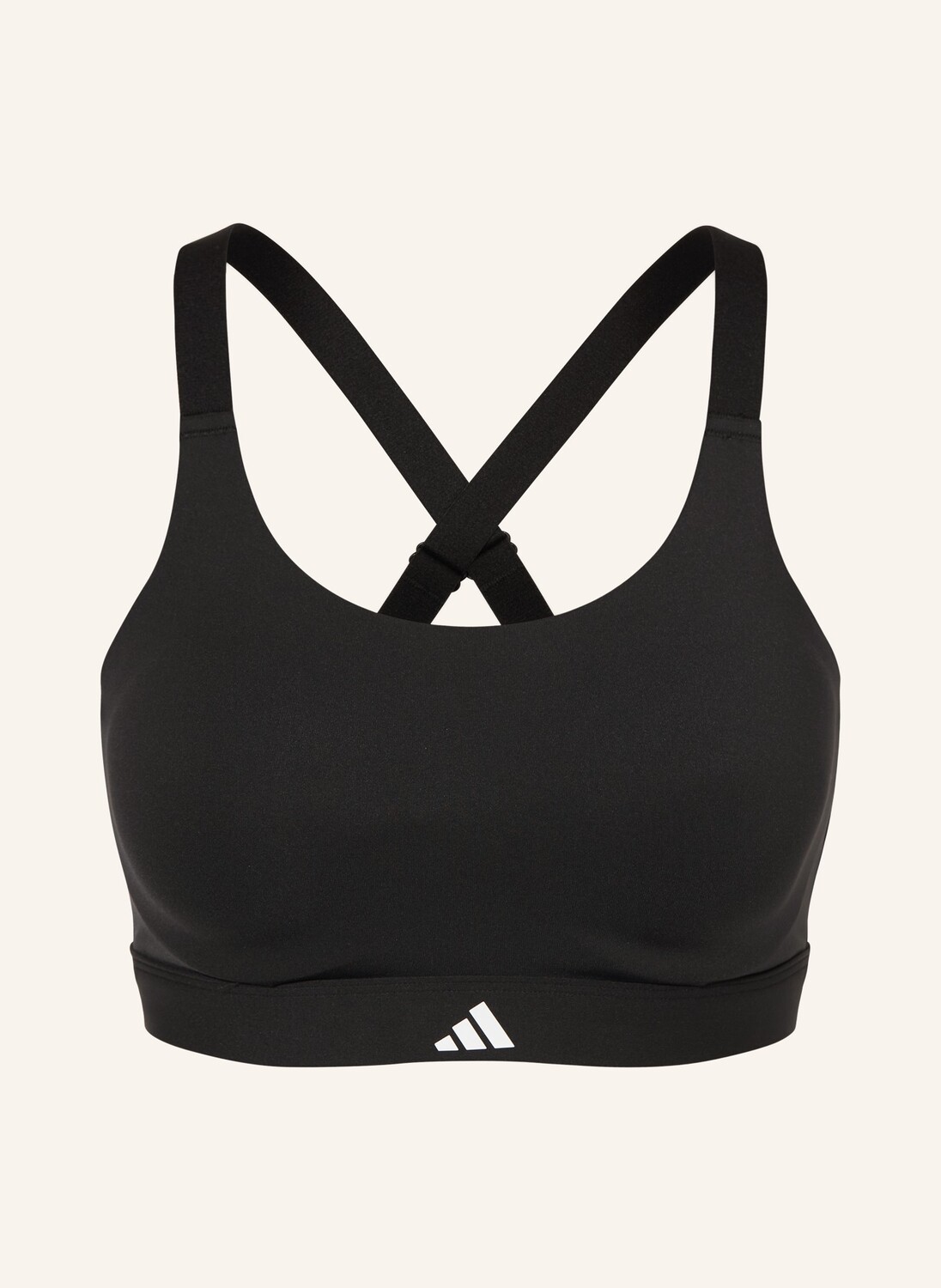 

Спортивный бюстгальтер TLRD Impact Luxe с сеткой Adidas, черный