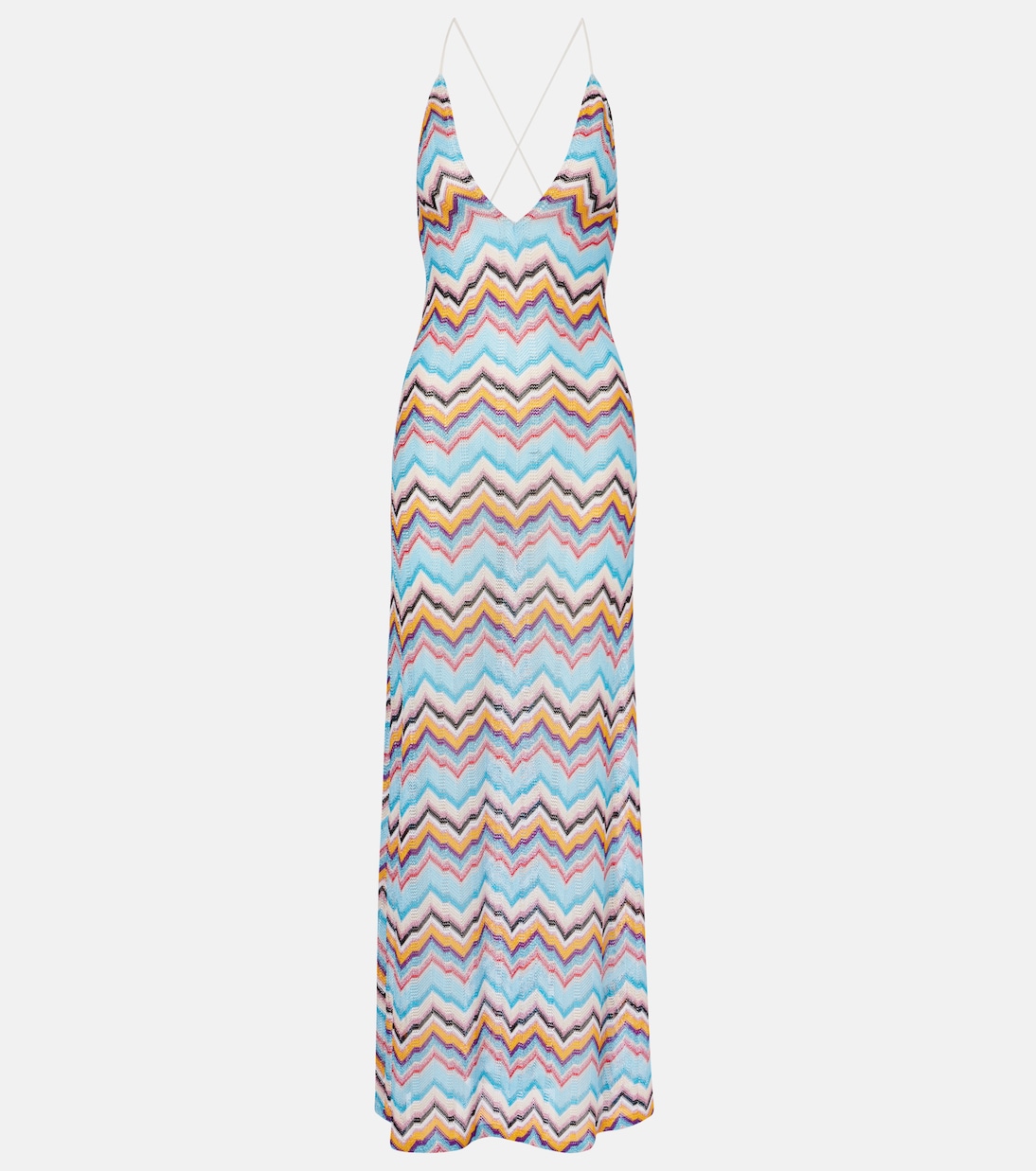 

Пляжное платье зигзаг из ламе Missoni, разноцветный