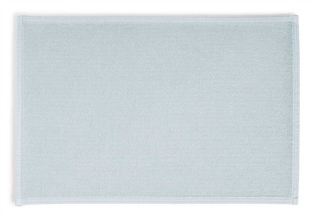 

Коврик для ванной комнаты Rhomtuft однотонный квадратный 70 x 120 см цвет аквамарин, синий