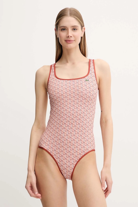 

Цельный купальник Lacoste, оранжевый