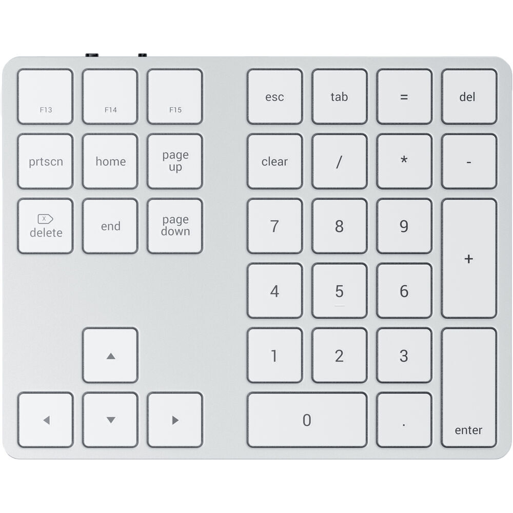 

Расширенная клавиатура Satechi Bluetooth для Mac (серебристая)