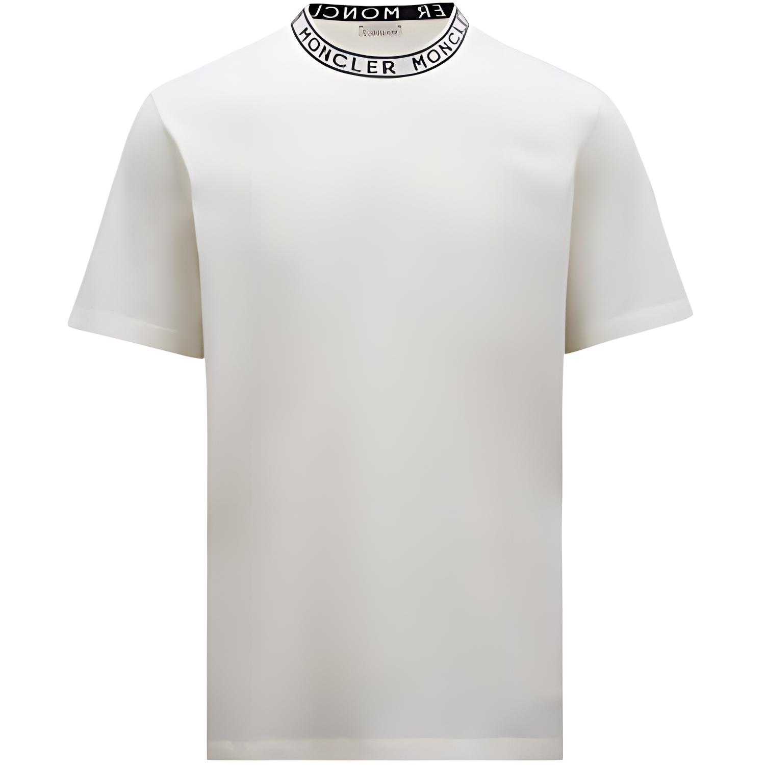 

Логотип детализированный свитшот T Shirt Moncler, белый