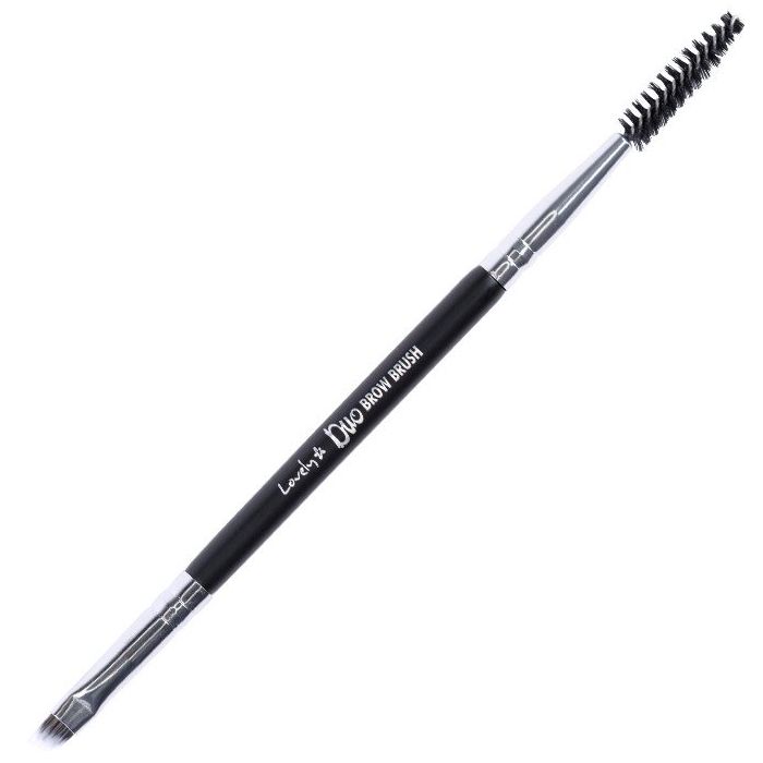 

Косметическая кисть Duo Brow Brush Pincel para Cejas Lovely Makeup, Multicolor