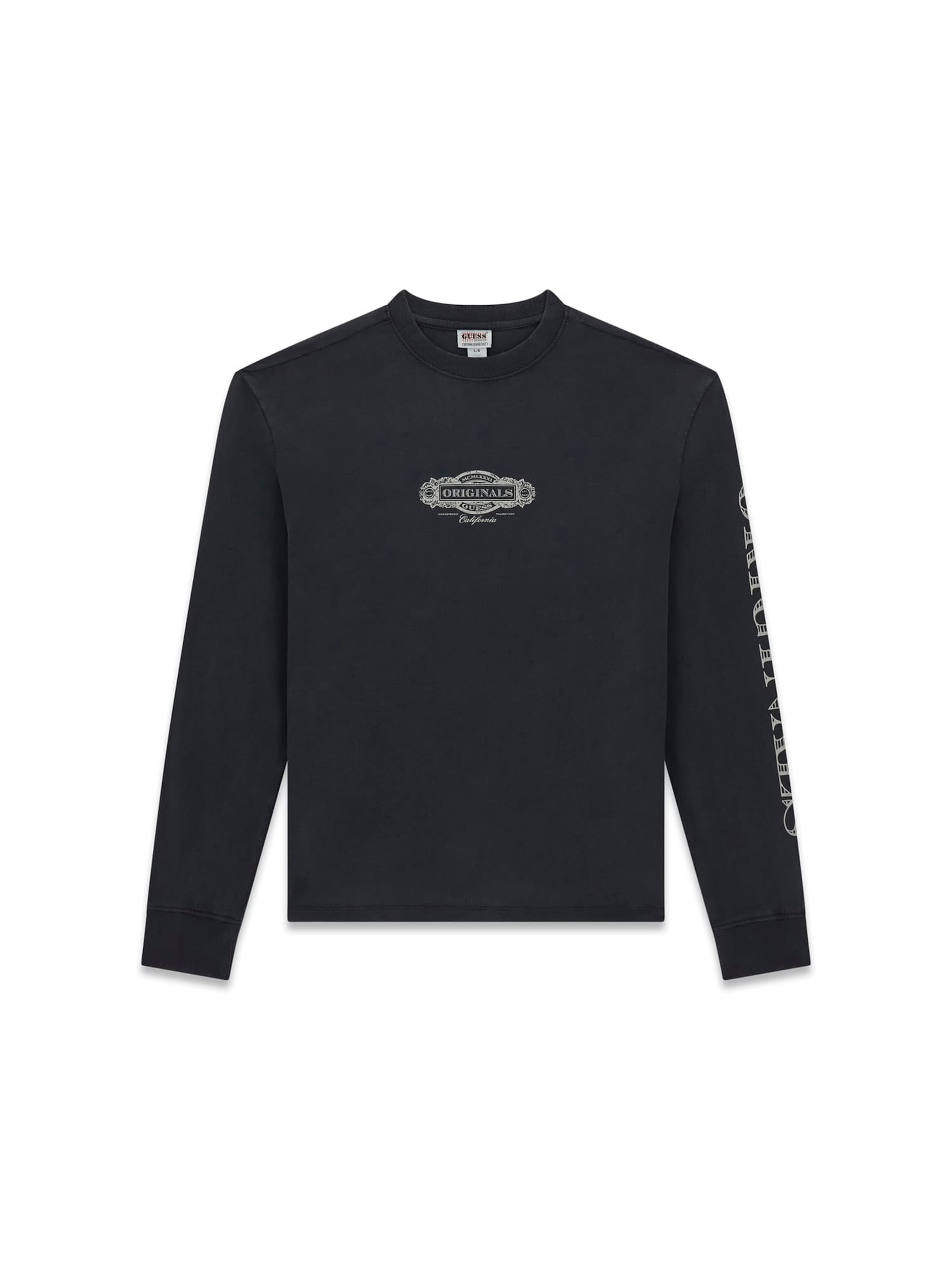 

GUESS Футболка в черном цвете