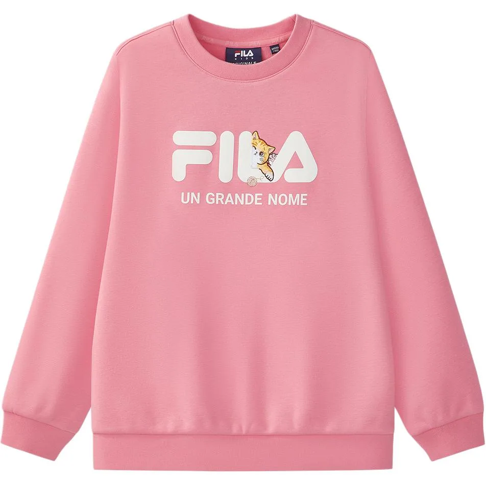 FILA KIDS Свитшот Lingxiu Pink Kids'