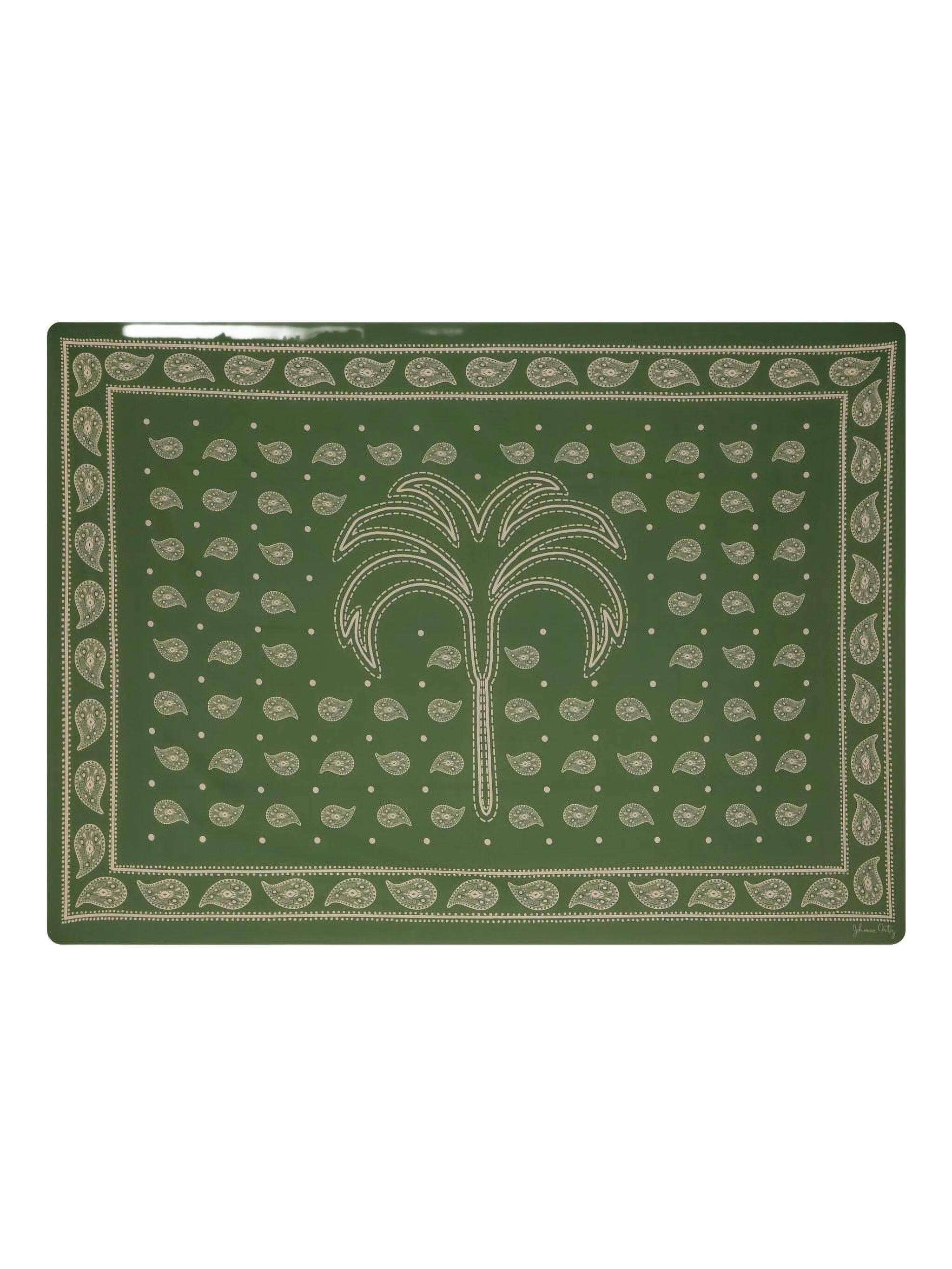 

Парео Vibrant Horizons с принтом Johanna Ortiz, зеленый