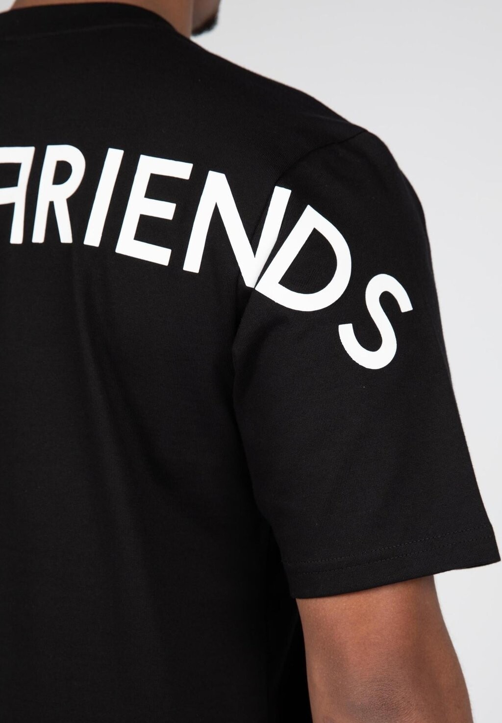 

Футболка с принтом NAAS Wrong Friends, черный