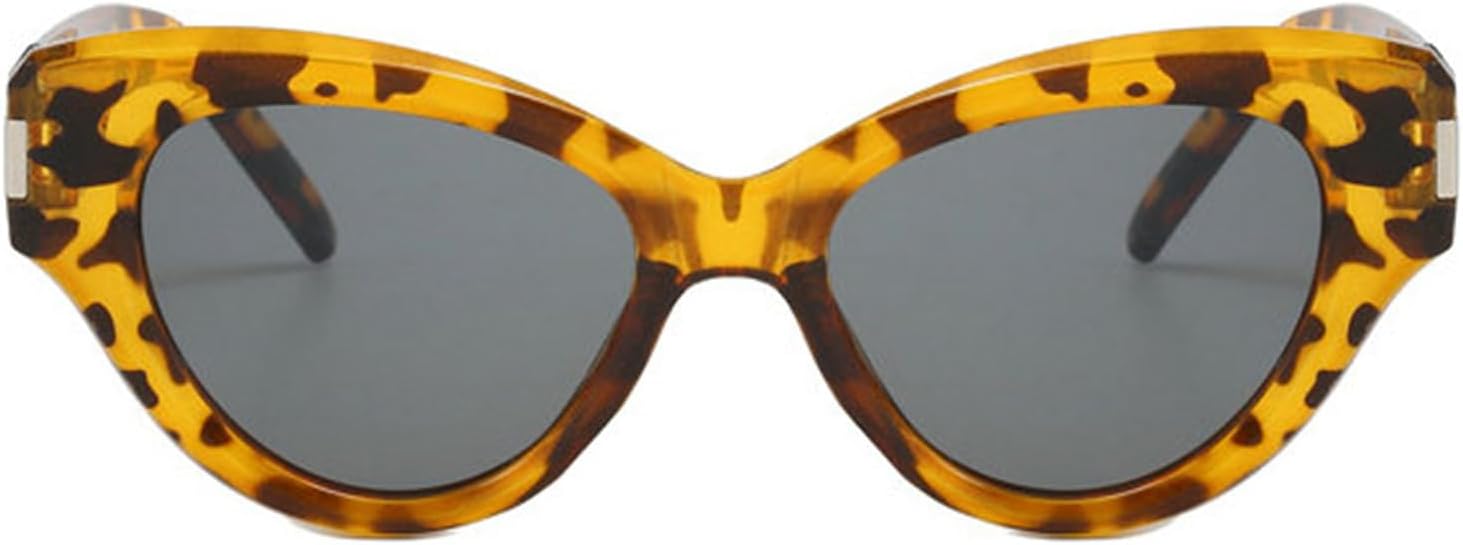 

Солнцезащитные очки Willochra Fashion Cat Eye для женщин, ретро-очки в стиле Y2K с градиентным переходом цвета, модные очки для мужчин для активного отдыха, черные панк-очки, C4