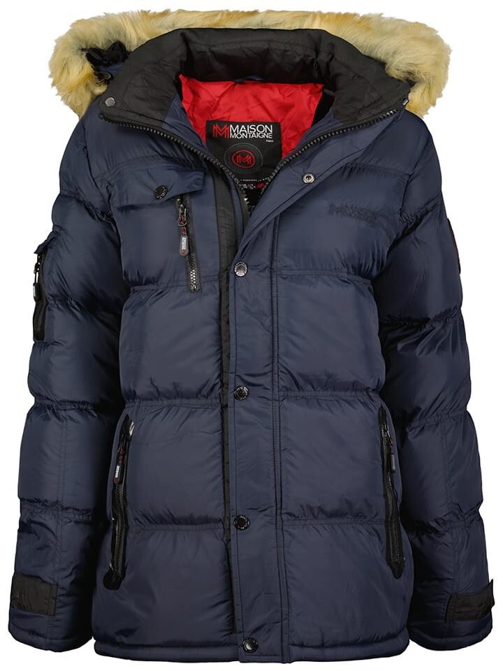 

Пуховик Maison Montaigne Winterjacke Bonmai, темно-синий