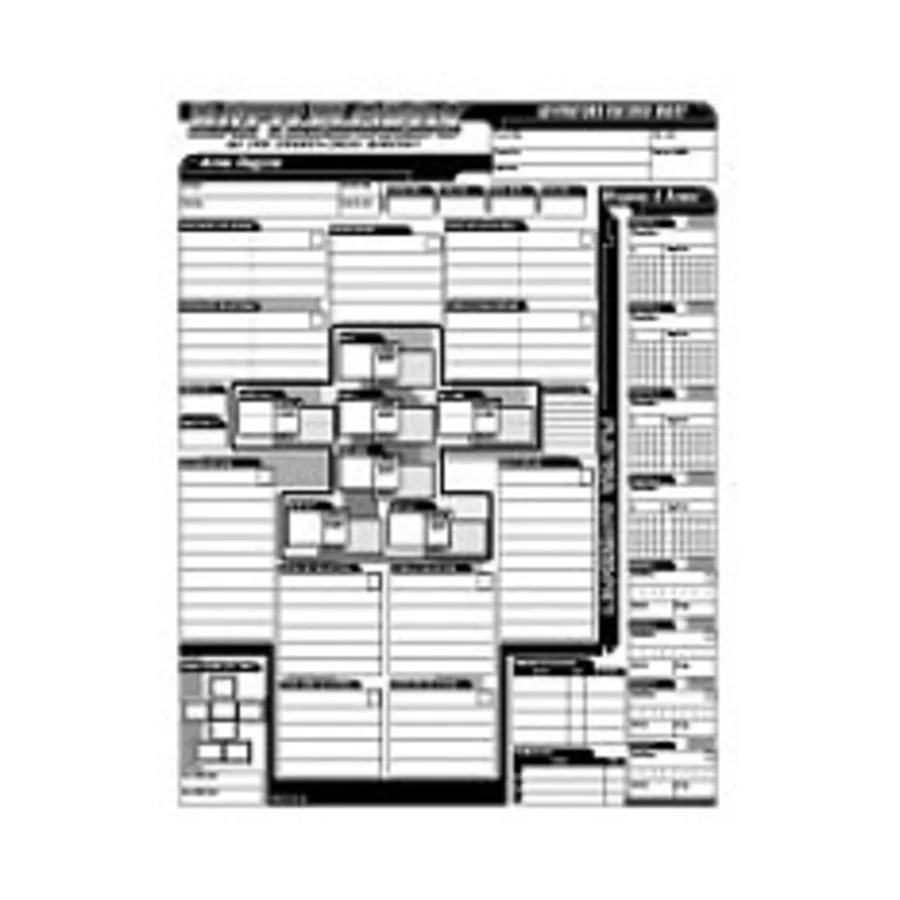 

Adventure Record Sheets, Battlelords of the Twenty-Third Century (SSDC), мягкая обложка