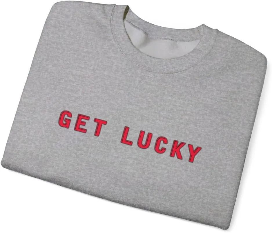 Get Lucky Dice Casino унисекс свитшот с круглым вырезом GENERIC, серый — фото 3