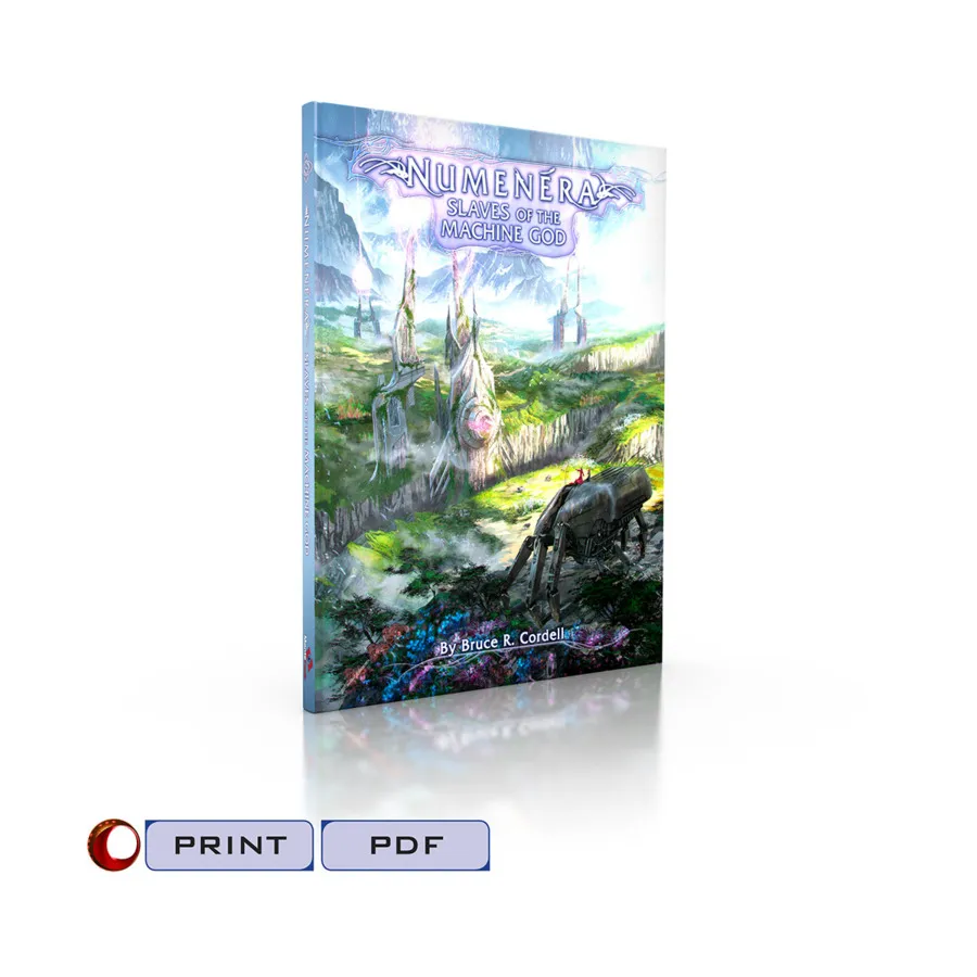 

Slaves of the Machine God, Numenera 1 RPG, твердый переплет