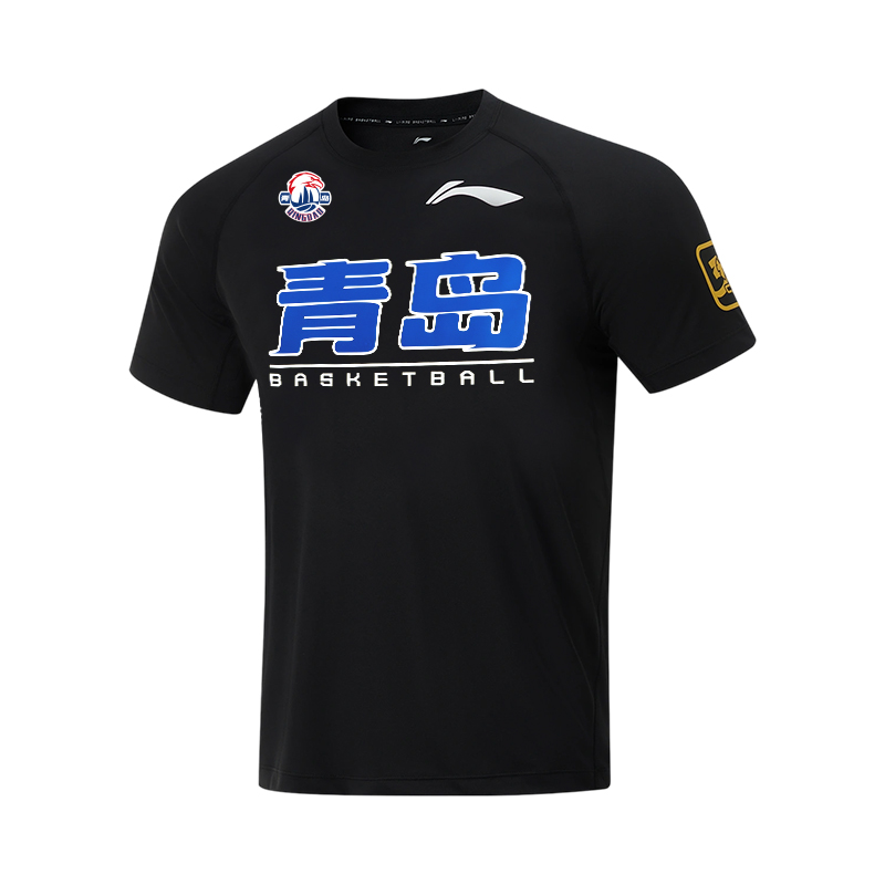 

Футболка мужская черная LINING