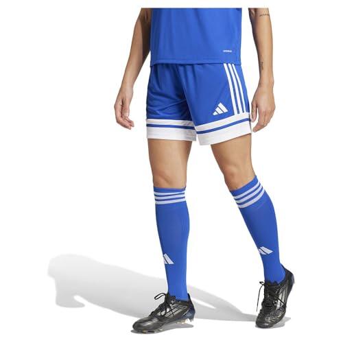 

Женские футбольные шорты Adidas SQUA25 — королевский синий/белый XXS