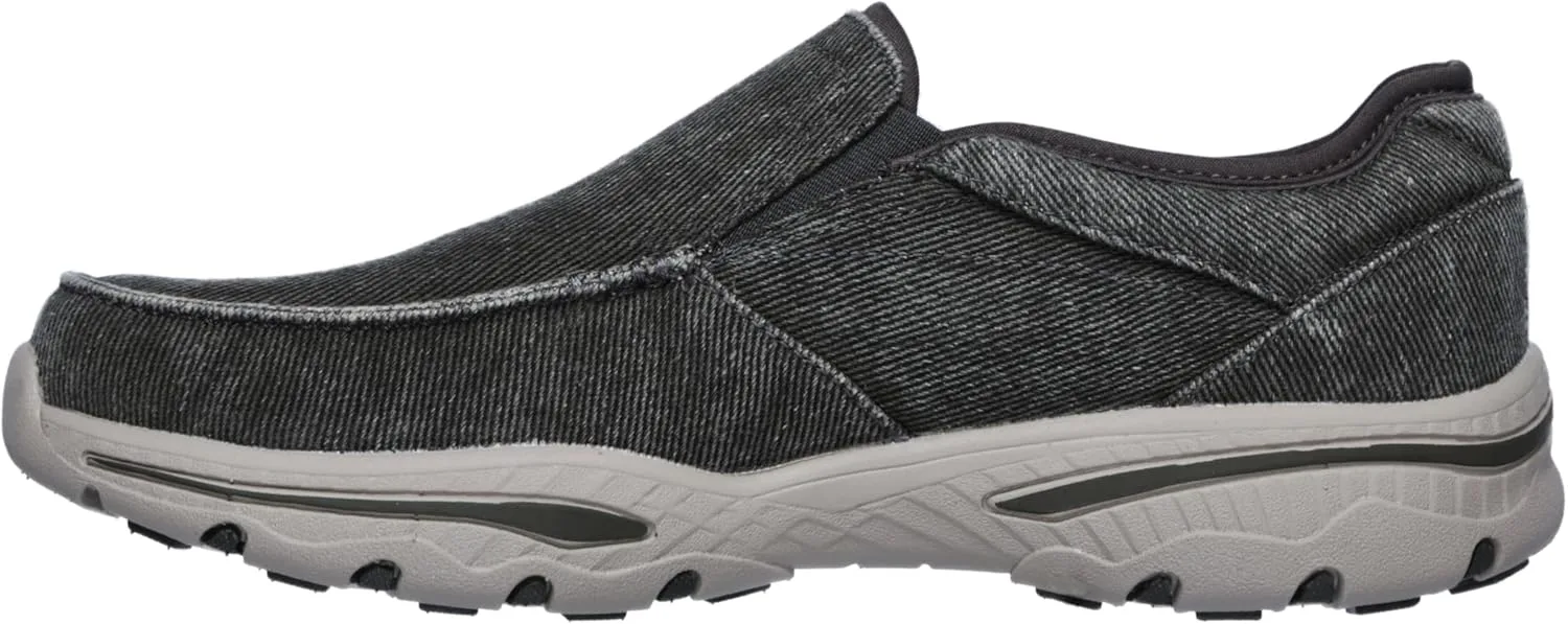 Мужские кроссовки Skechers Creston Moseco свободная кроя, темно-серый